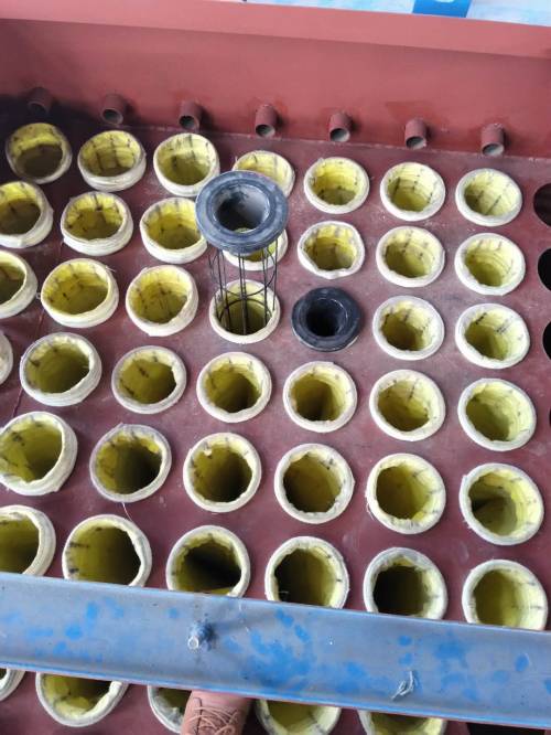 除塵布袋、骨架組裝