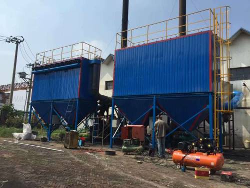 福建泉州1噸生物質(zhì)鍋爐除塵器安裝實(shí)例