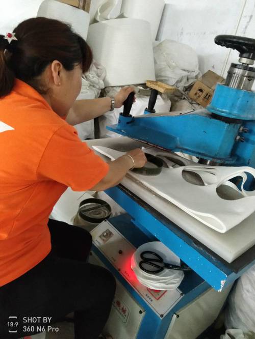 除塵布袋底加工